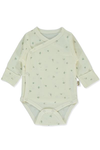 ORGANİK İNTERLOK KRUVAZE BODY (ORGANIC CUTE BEAR) EKRU