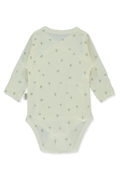 ORGANİK İNTERLOK KRUVAZE BODY (ORGANIC CUTE BEAR) EKRU