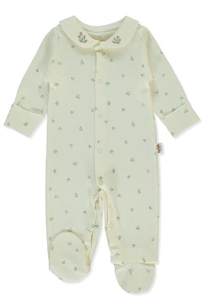 ORGANİK İNTERLOK PATİKLİ TULUM (ORGANIC CUTE BEAR) EKRU