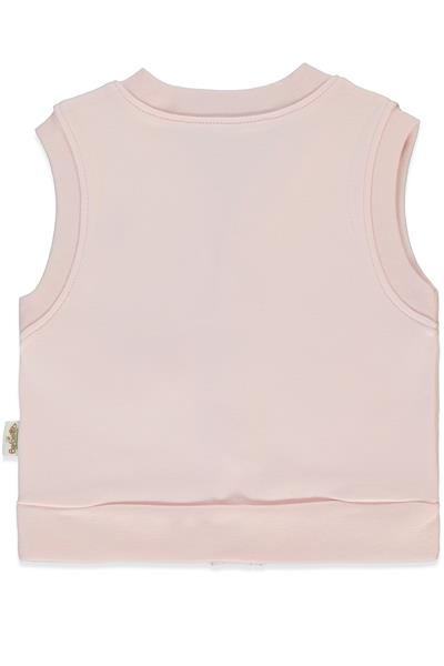 ORGANİK İNTERLOK YELEK (ORGANIC SLEEPY SHEEPY) PEMBE