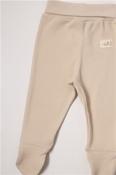 ORGANİK RAPORLU İNTERLOK PANTOLON (ORGANIC BE NATURE) BEJ
