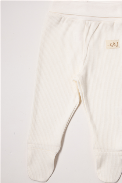ORGANİK RAPORLU İNTERLOK PANTOLON (ORGANIC BE NATURE) EKRU