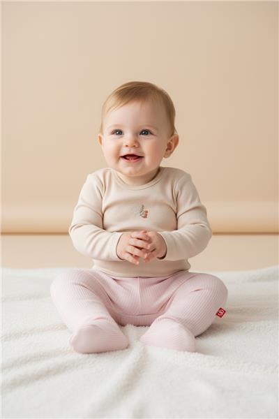 PATİKLİ PANTOLON 2Lİ (ALWAYS RAPORLU İNTERLOK) PEMBE