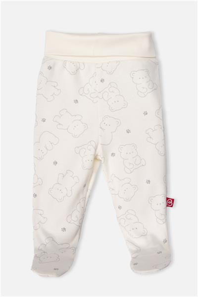 PATİKLİ PANTOLON 2Lİ (CUTE BEAR) GRİ MELANJ