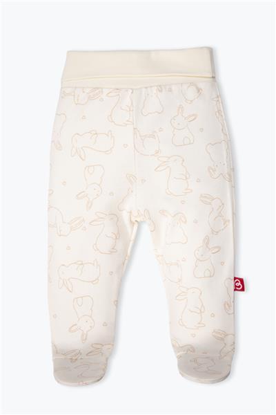 PATİKLİ PANTOLON 2Lİ (CUTE BUNNY) BEJ