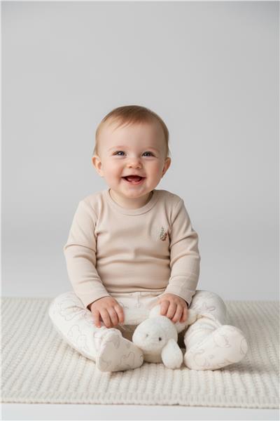PATİKLİ PANTOLON 2Lİ (CUTE BUNNY) MOR