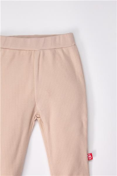 PATİKSİZ PANTOLON 2Lİ (ALWAYS RAPORLU İNTERLOK) BEJ