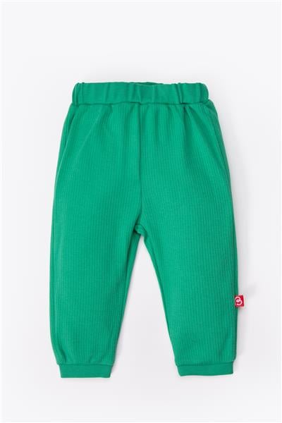 PATİKSİZ PANTOLON 2Lİ (ALWAYS RAPORLU İNTERLOK) YEŞİL