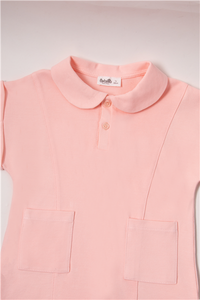 PİKE ELBİSE (COLORFUL MOMENT) PEMBE