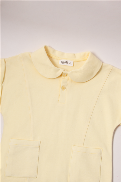 PİKE ELBİSE (COLORFUL MOMENT) SARI