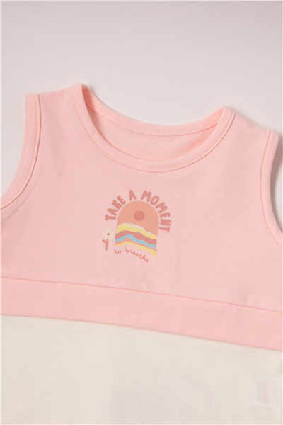 PİKE PANTOLON 2Lİ TAKIM (COLORFUL MOMENT) PEMBE