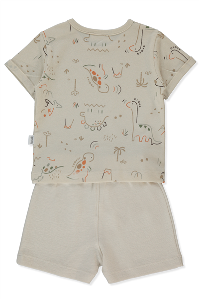 PİKE ŞORT 2Lİ TAKIM (DINO) BEJ