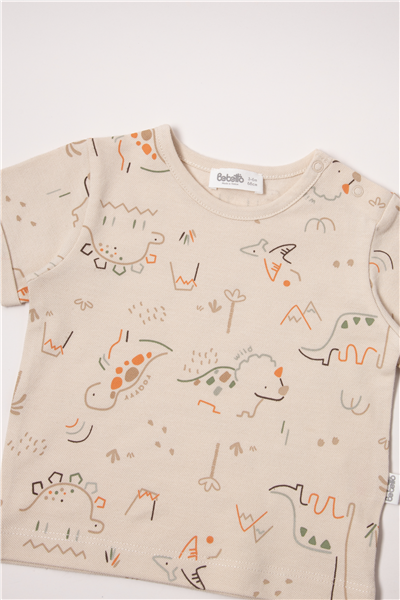 PİKE ŞORT 2Lİ TAKIM (DINO) BEJ