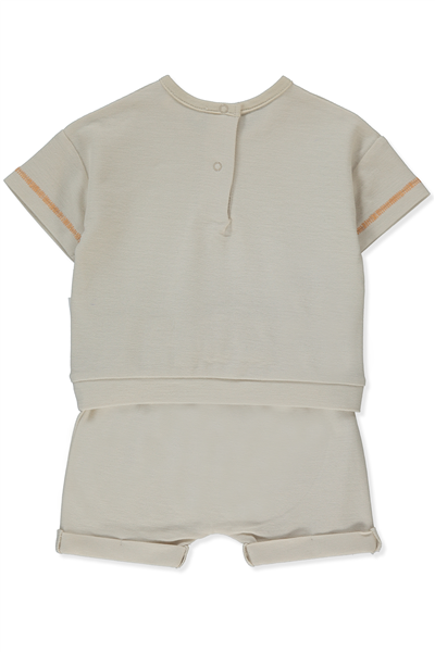 PİKE ŞORT 2Lİ TAKIM (DINO) BEJ