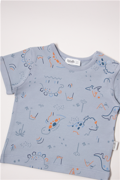 PİKE ŞORT 2Lİ TAKIM (DINO) MAVİ