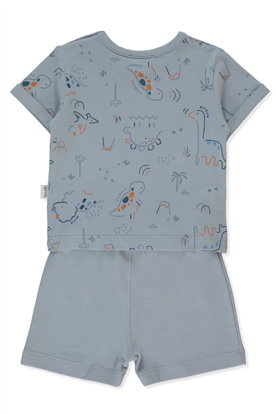 PİKE ŞORT 2Lİ TAKIM (DINO) MAVİ