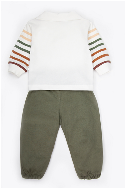 PİKE SWEAT 2Lİ TAKIM (LITTLE CUBS) HAKİ