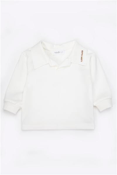 PİKE SWEAT (LITTLE CUBS) KAHVERENGİ