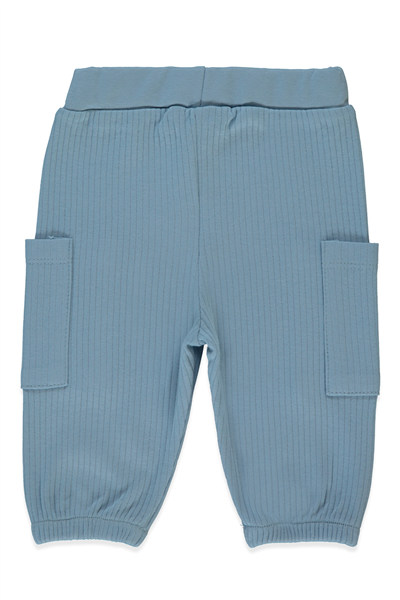 RAPORLU İNTERLOK PATİKSİZ PANTOLON (SAIL AWAY) İNDİGO
