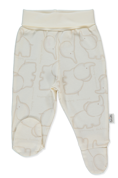 RİBANA PATİKLİ PANTOLON (HAPPY ANIMAL) BEJ