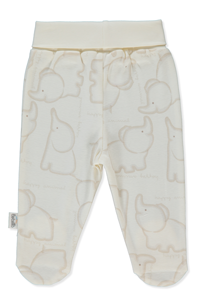 RİBANA PATİKLİ PANTOLON (HAPPY ANIMAL) BEJ