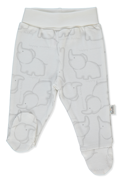 RİBANA PATİKLİ PANTOLON (HAPPY ANIMAL) GRİ MELANJ