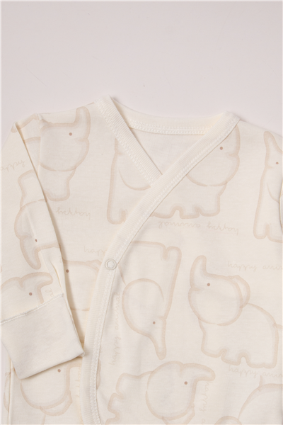 RİBANA ZIBIN SET 3LÜ (HAPPY ANIMAL) BEJ