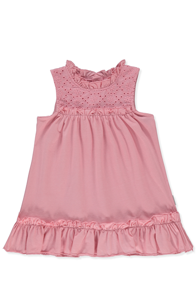 SÜPREM ELBİSE (LOVELY FLOWERS) PEMBE