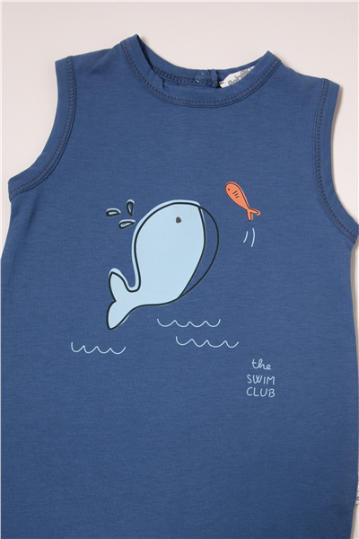 SÜPREM PATİKSİZ TULUM (HAPPY FISH) İNDİGO