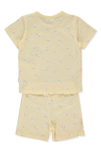 SÜPREM PİJAMA TAKIMI 2Lİ (SWEET PYJAMAS/25-WALKING ZEBRAS) SARI