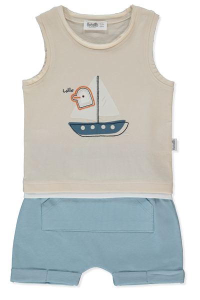 SÜPREM ŞORT 2Lİ TAKIM (FRIENDSHIP) BEJ