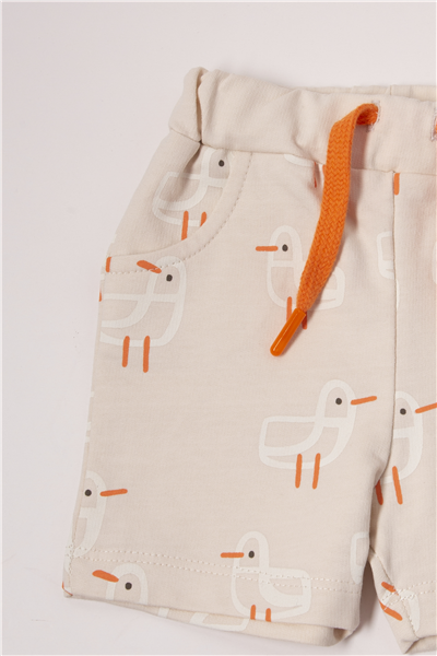 SÜPREM ŞORT 2Lİ TAKIM (FRIENDSHIP) BEJ