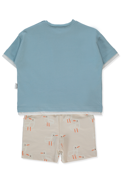 SÜPREM ŞORT 2Lİ TAKIM (FRIENDSHIP) BEJ