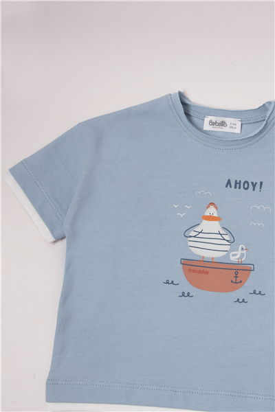 SÜPREM ŞORT 2Lİ TAKIM (FRIENDSHIP) BEJ