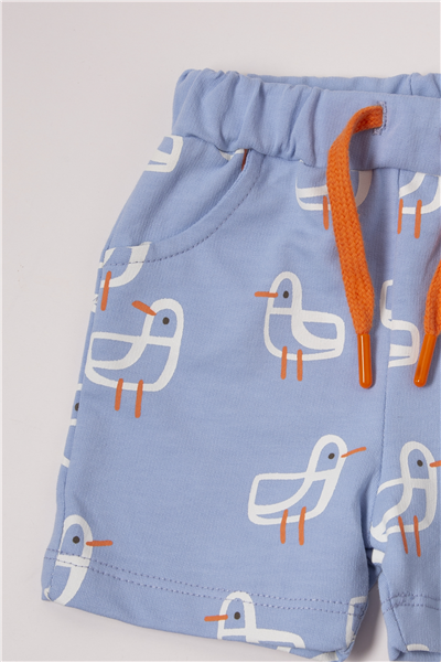 SÜPREM ŞORT 2Lİ TAKIM (FRIENDSHIP) MAVİ