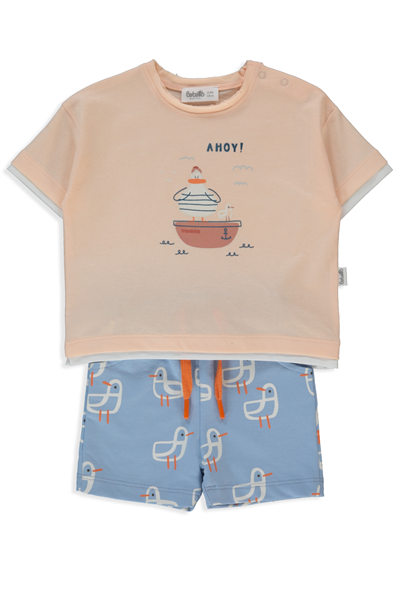 SÜPREM ŞORT 2Lİ TAKIM (FRIENDSHIP) MAVİ