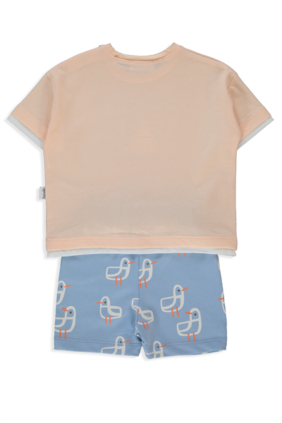 SÜPREM ŞORT 2Lİ TAKIM (FRIENDSHIP) MAVİ