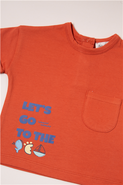 SÜPREM ŞORT 2Lİ TAKIM (HAPPY FISH) İNDİGO