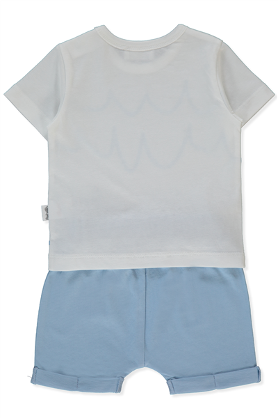 SÜPREM ŞORT 2Lİ TAKIM (HAPPY FISH) MAVİ