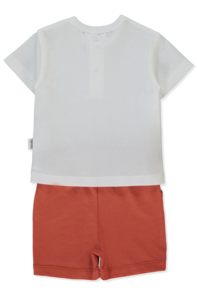 SÜPREM ŞORT 2Lİ TAKIM (HELLO) KİREMİT