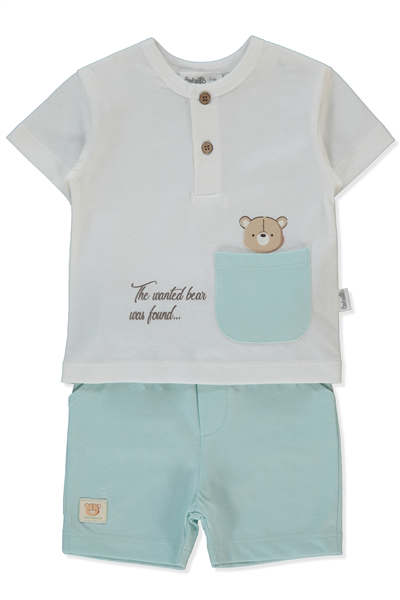 SÜPREM ŞORT 2Lİ TAKIM (HELLO) MİNT