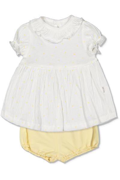 SÜPREM ŞORT 2Lİ TAKIM (MINI HEART) SARI