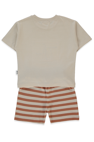 SÜPREM ŞORT 2Lİ TAKIM (NEW ROUTE) BEJ