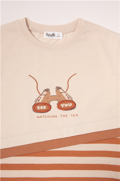 SÜPREM ŞORT 2Lİ TAKIM (NEW ROUTE) BEJ