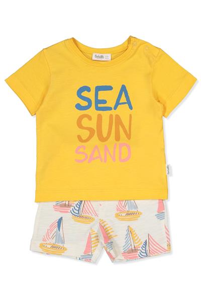 SÜPREM ŞORT 2Lİ TAKIM (SEA AND SUN) SARI