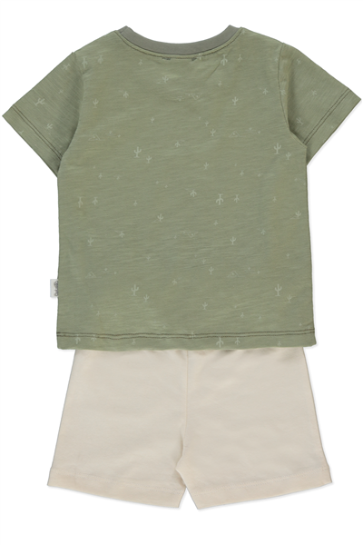 SÜPREM ŞORTLU PİJAMA TAKIMI 2Lİ (SWEET PYJAMAS/26) BEJ