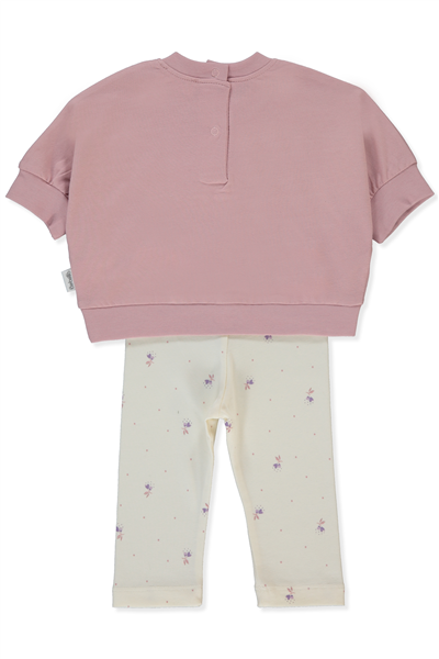 SÜPREM SWEAT 2Lİ TAKIM (BLOSSOM) GÜL KURUSU