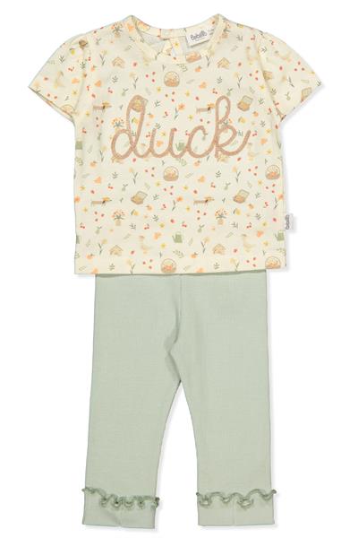 SÜPREM T-SHIRT 2Lİ TAKIM (CUTE DUCK) MİNT