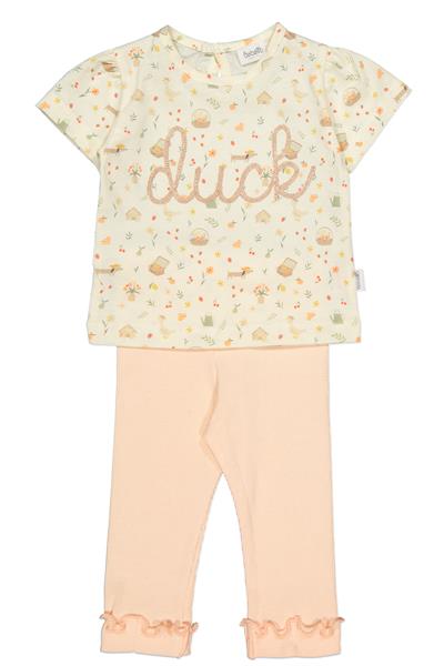 SÜPREM T-SHIRT 2Lİ TAKIM (CUTE DUCK) SOMON