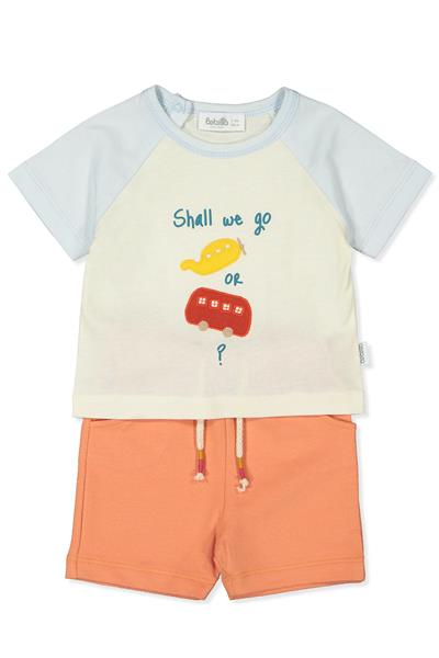 SÜPREM T-SHIRT 2Lİ TAKIM (SURPRISE TRAVEL) ORANJ